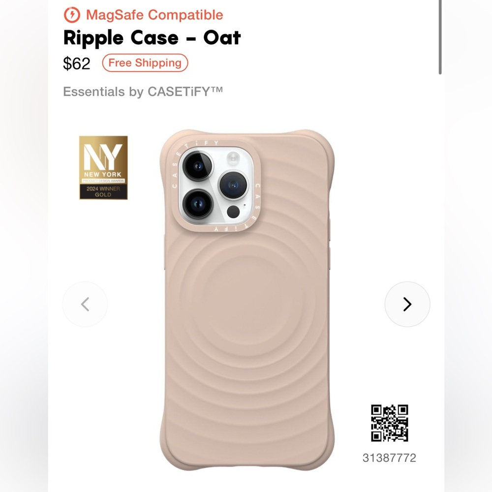 Ripple Case - (Oat) iPhone 14 Pro Max